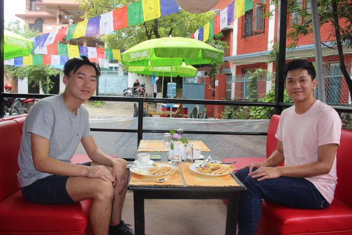 Travellers Dorm Bed & Breakfast กาฐมาณฑุ ภายนอก รูปภาพ